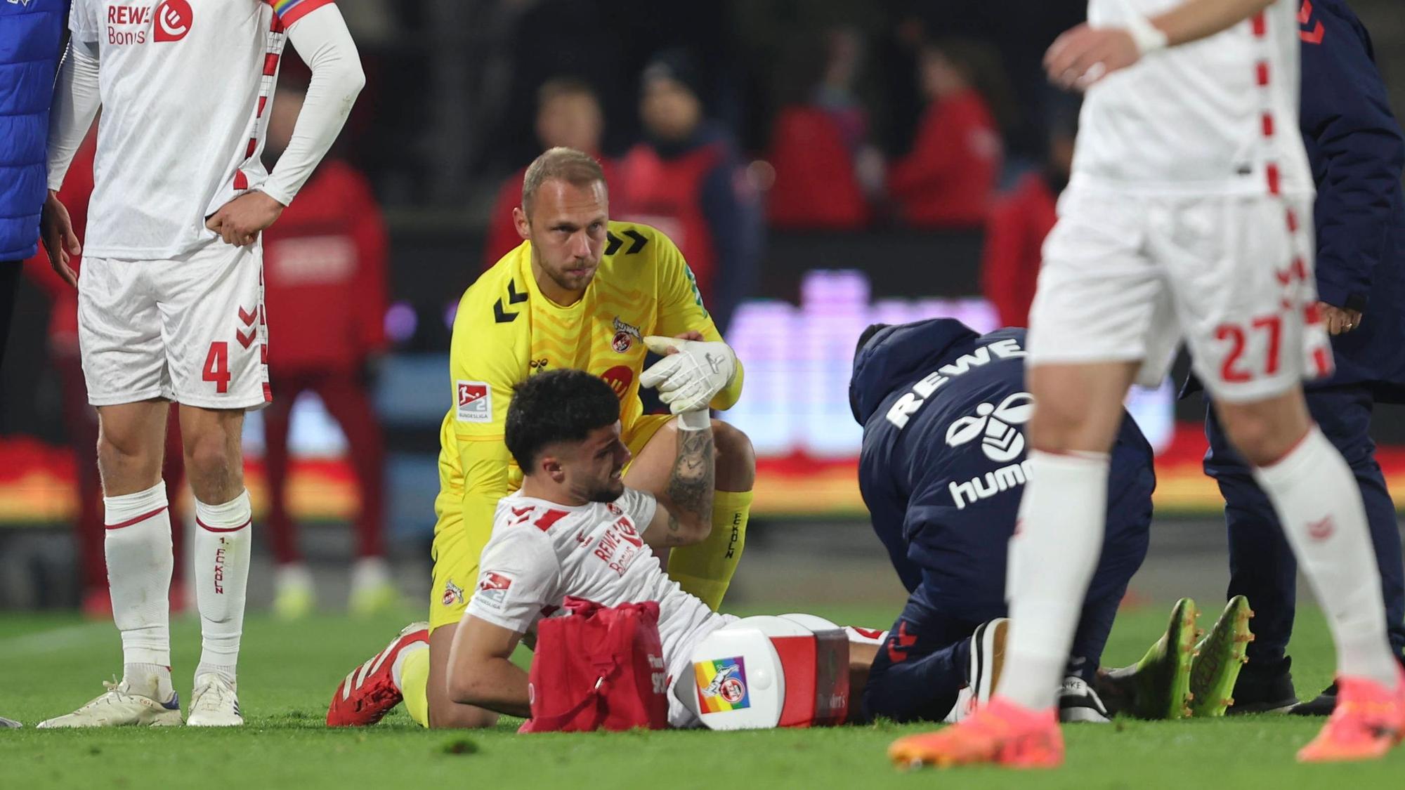Jusuf Gazibegovic wurde am Samstagabend hart am Knöchel getroffen. Schon da war klar, dass der Rechtsverteidiger für längere Zeit ausfallen würde.