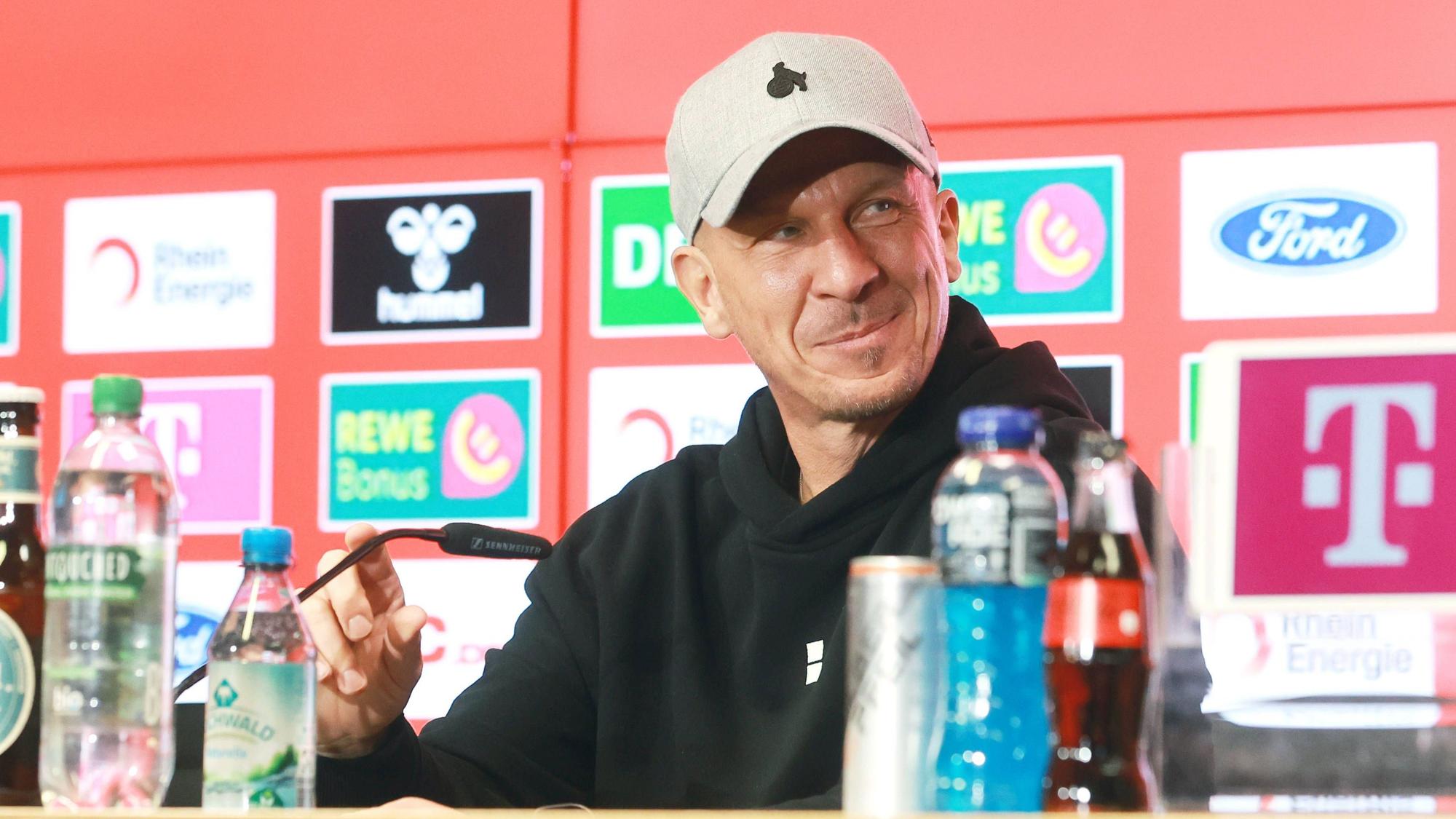 Pressekonferenz zum Heimspiel gegen Darmstadt, Gerhard Struber 1. FC Köln