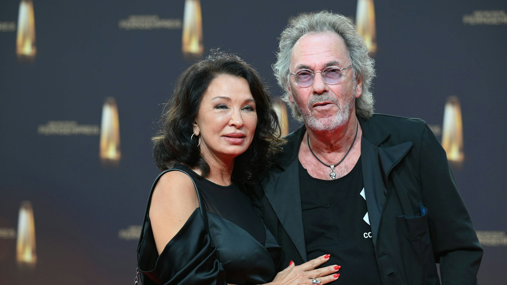 Hugo Egon Balder und seine Frau Elena Sumischewskaja beim Deutschen Filmpreis.