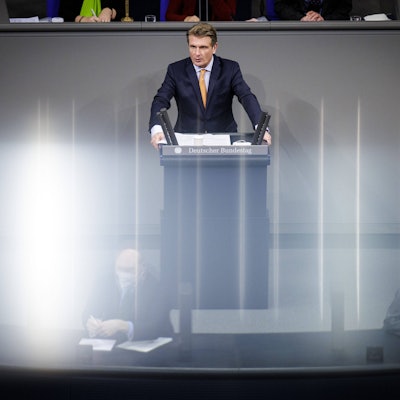 CDU-Politiker Thomas Bareiß bei einer Rede im Bundestag. (Archivbild)
