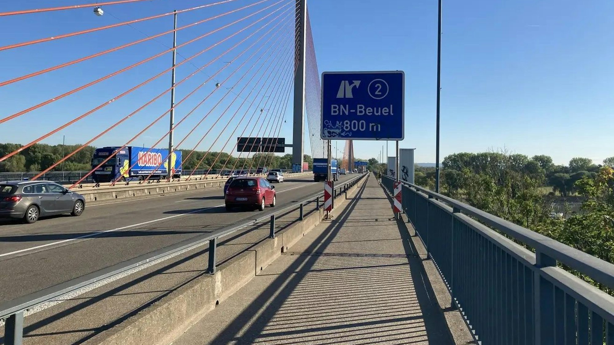 Die Bonner Nordbrücke soll durch einen Neubau ersetzt werden.