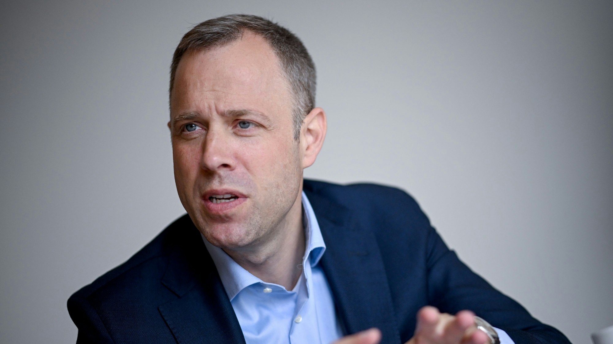 Mario Czaja (CDU) spricht im dpa-Interview. (Archivbild)
