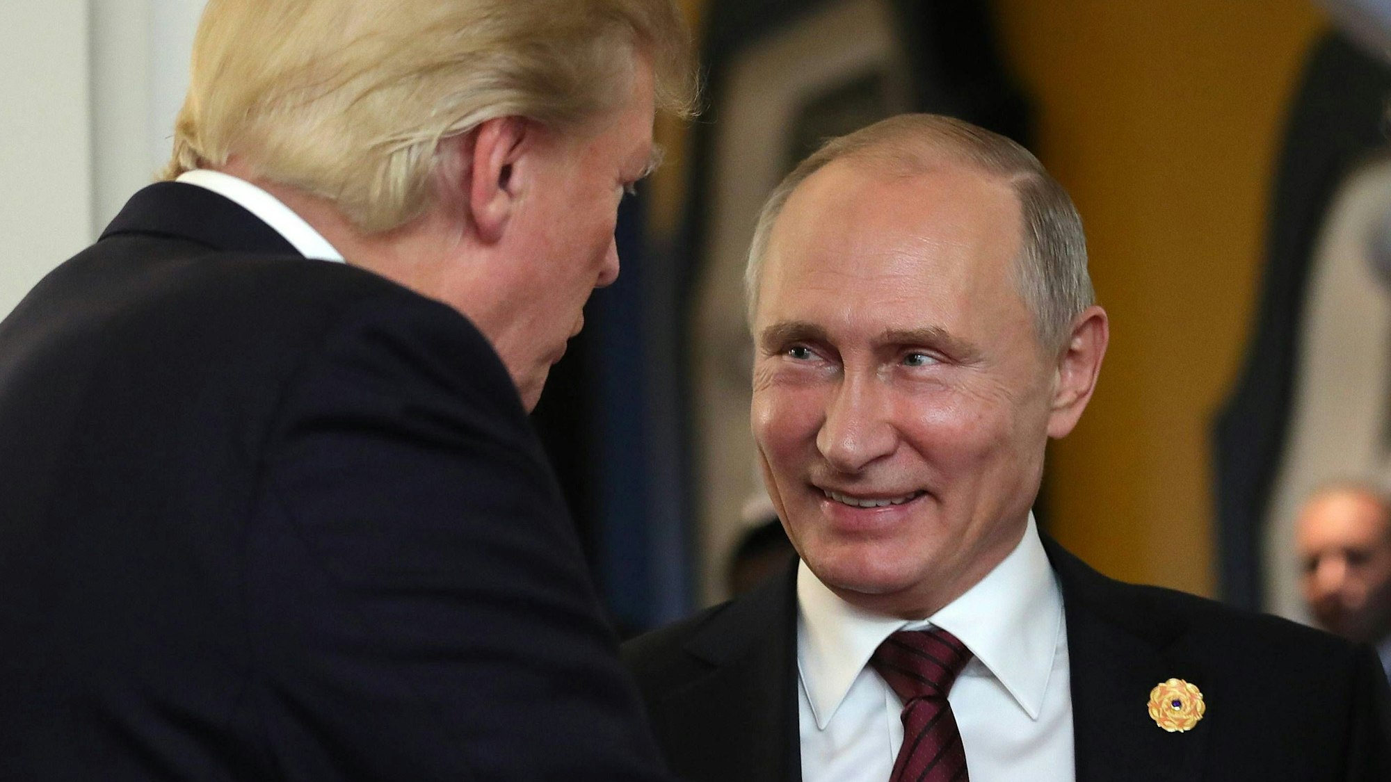 US-Präsident Donald Trump mit Kremlchef Wladimir Putin. (Archivbild)