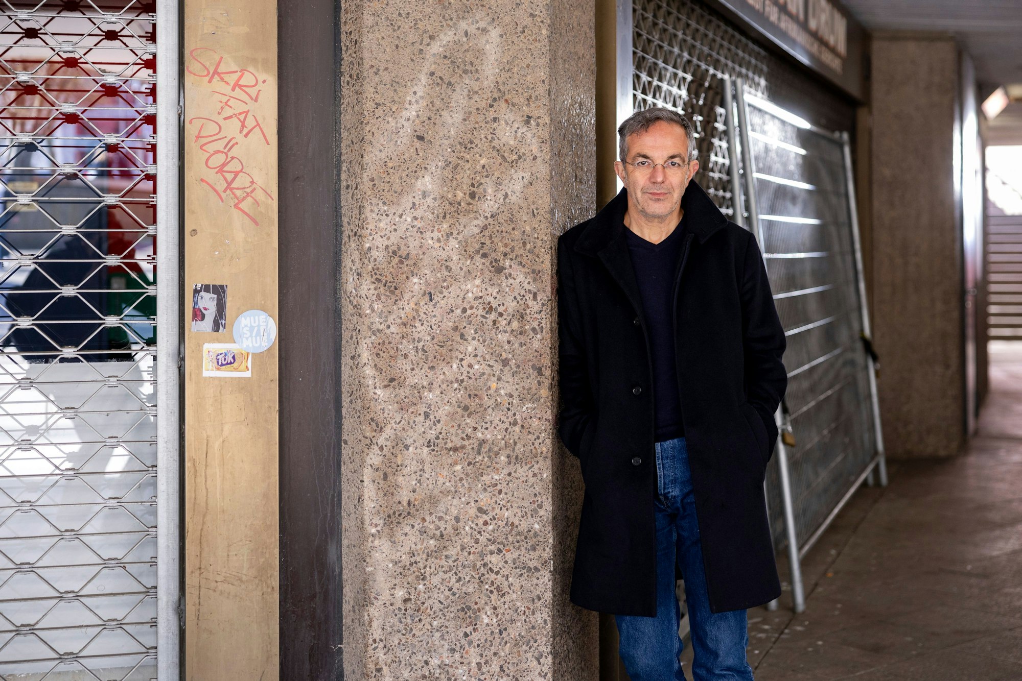 Navid Kermani am Ebertplatz