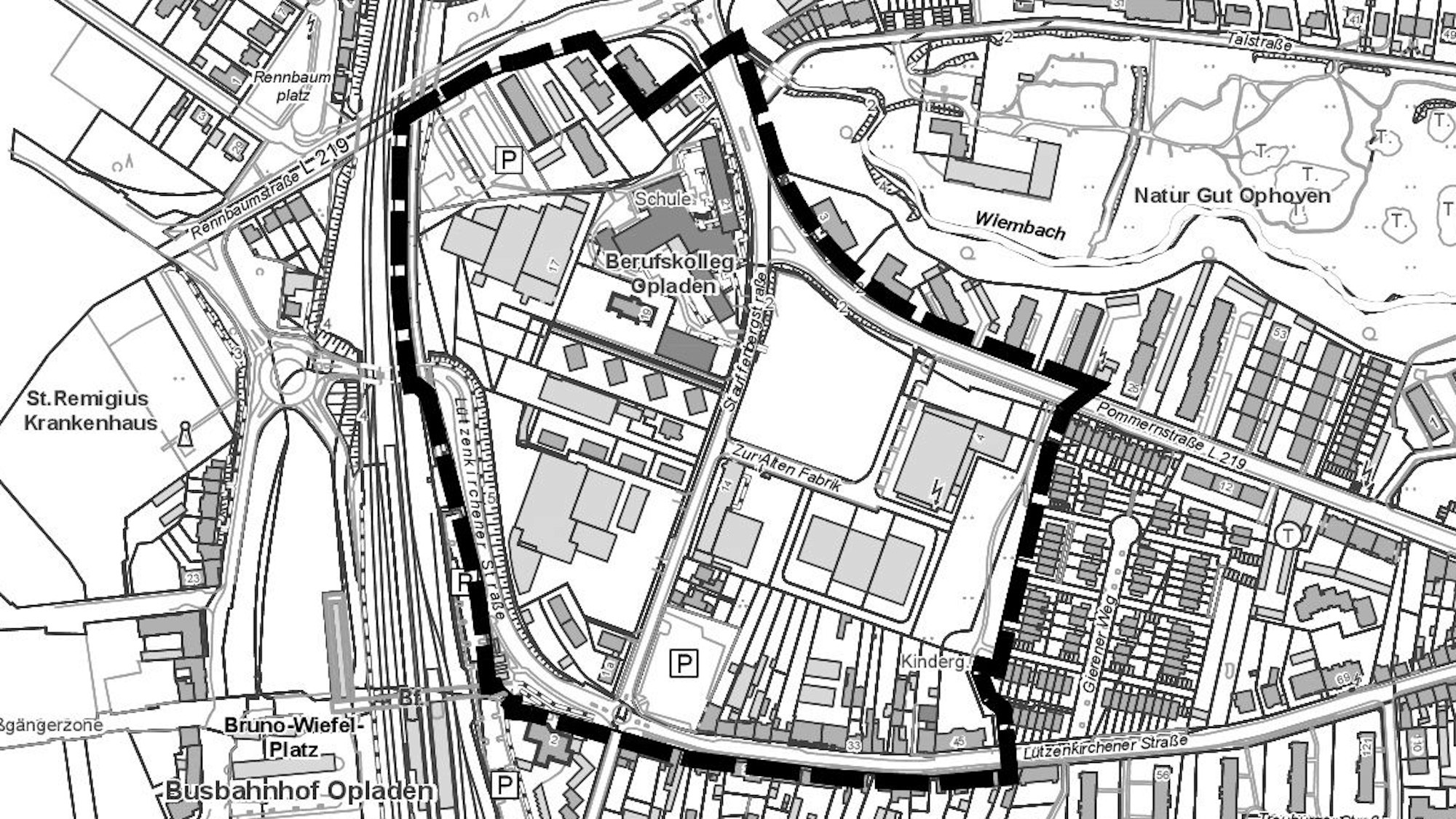 Rahmenplan für zentrales Opladener Gebiet