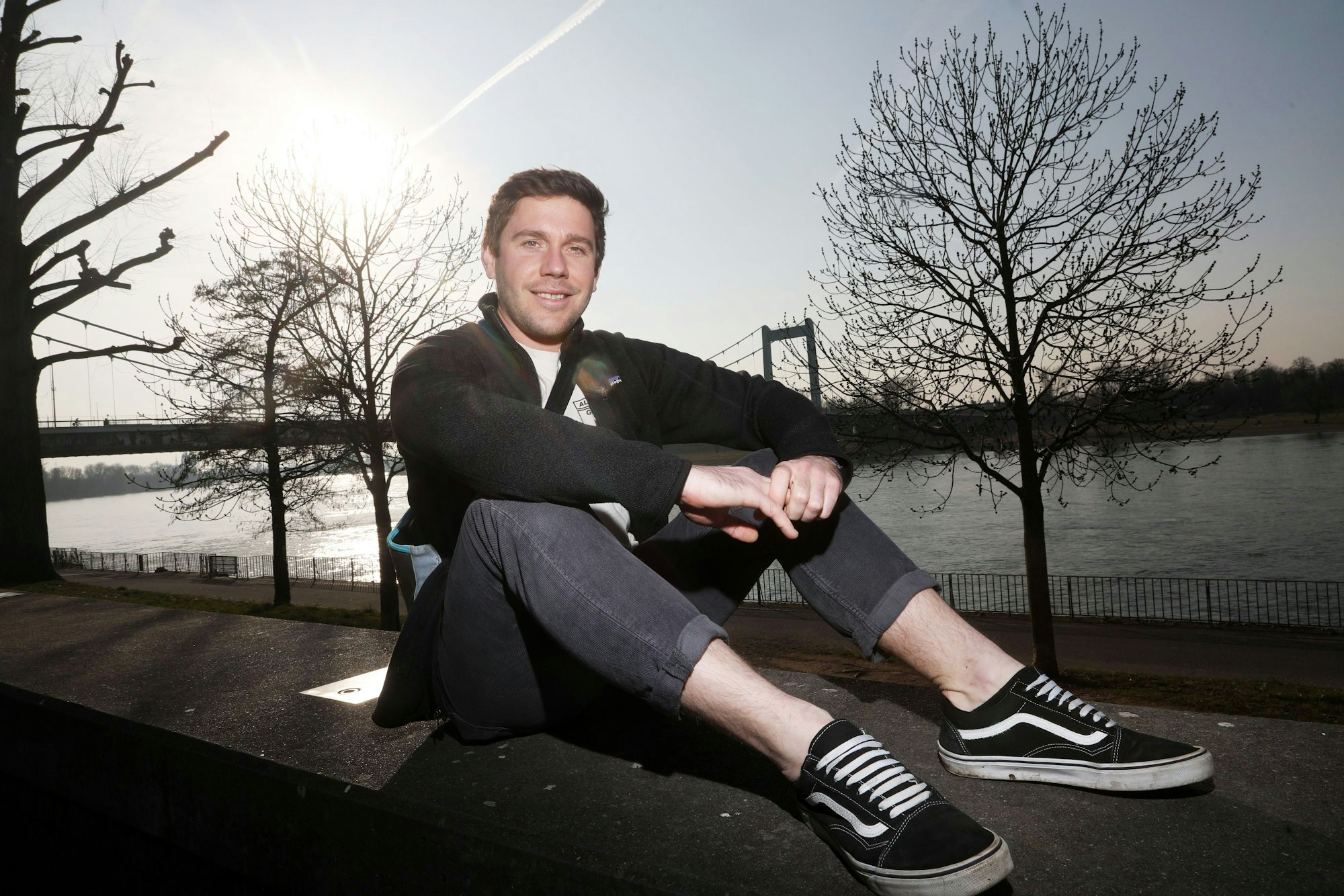 10.03.2025, Köln: Der Kölner Jochen Häußler engagiert sich seit zehn Jahren als Seenotretter bei SOS Humanity.  Foto: Arton Krasniqi