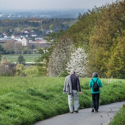 Obstweg Aussicht am  Bechlenberg.  Bild: Ralf Krieger