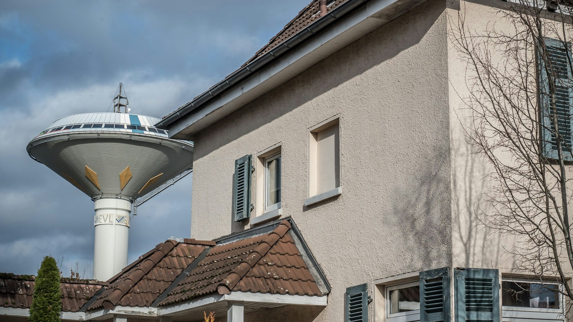 Fast allgegenwärtig: der Wasserturm der EVL. Der Weltwassertag am 22. März wurde 1992 von der UN ins Leben gerufen.