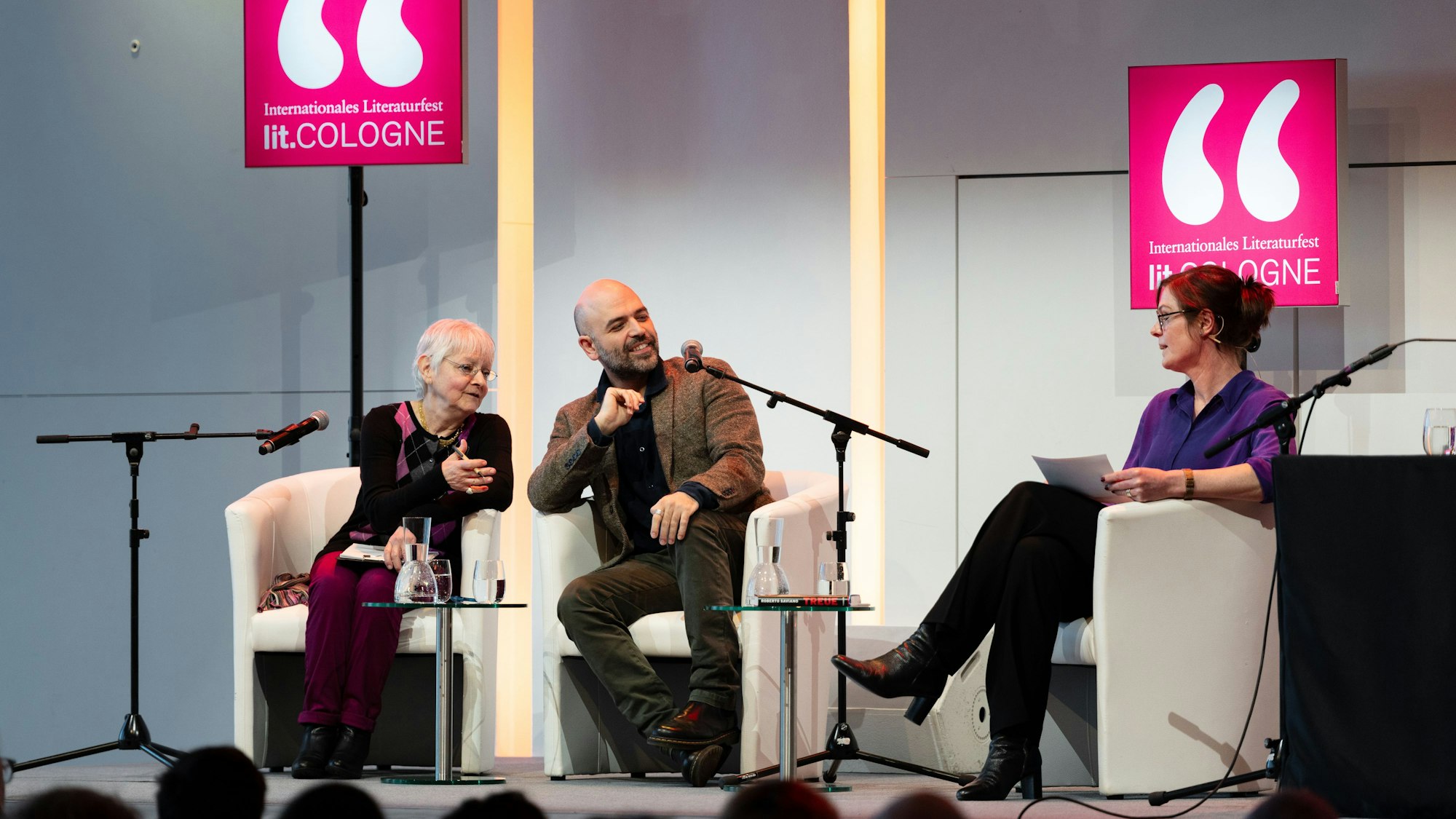 Roberto Saviano bei der lit.Cologne