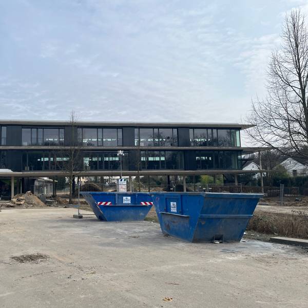 Baustelle der Theodor-Heuss-Realschule in Opladen