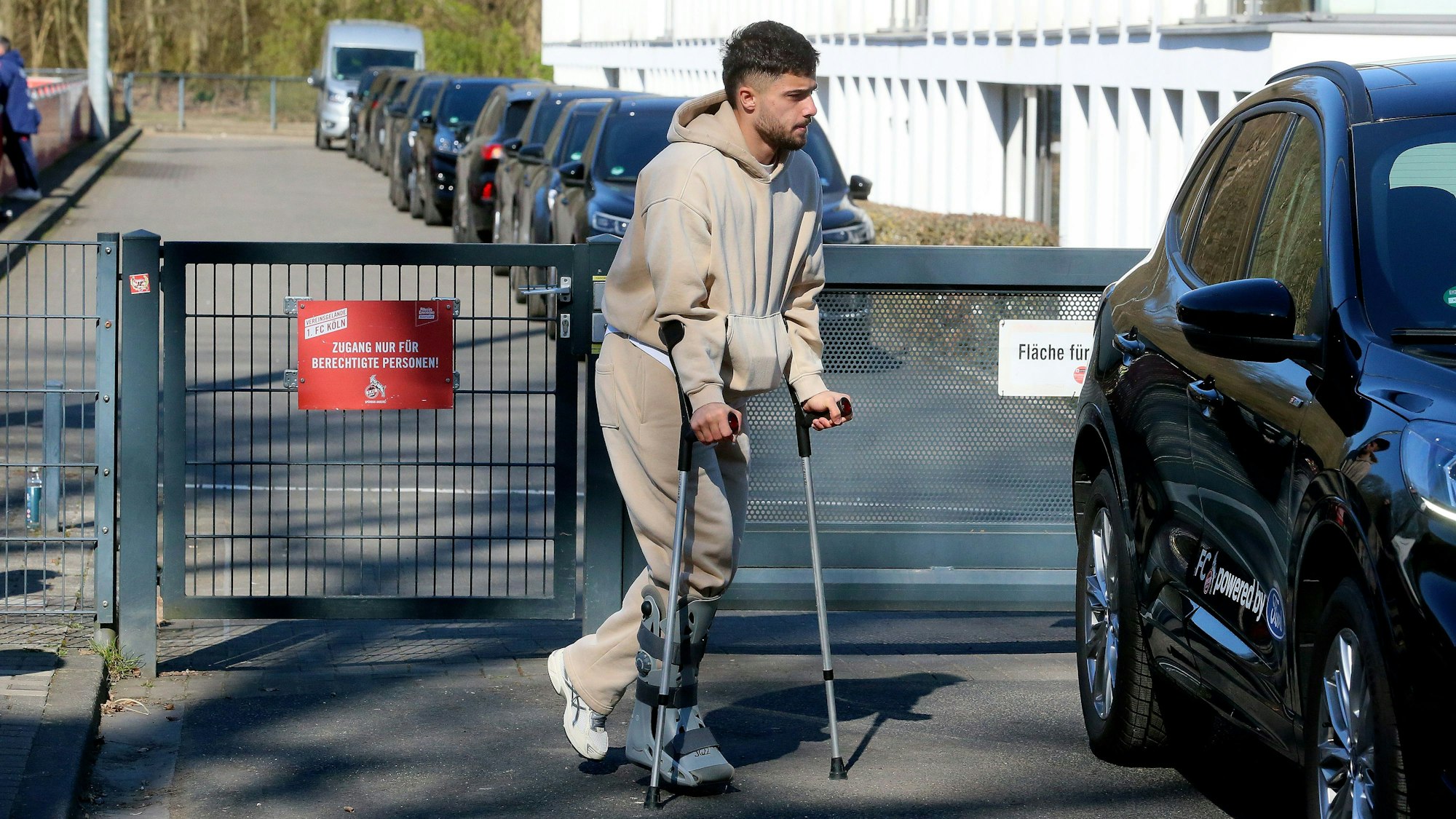 1. FC Köln, Training, Yusuf Gazibegovic (1. FC Köln), 19.03.2025, Bild: Herbert Bucco