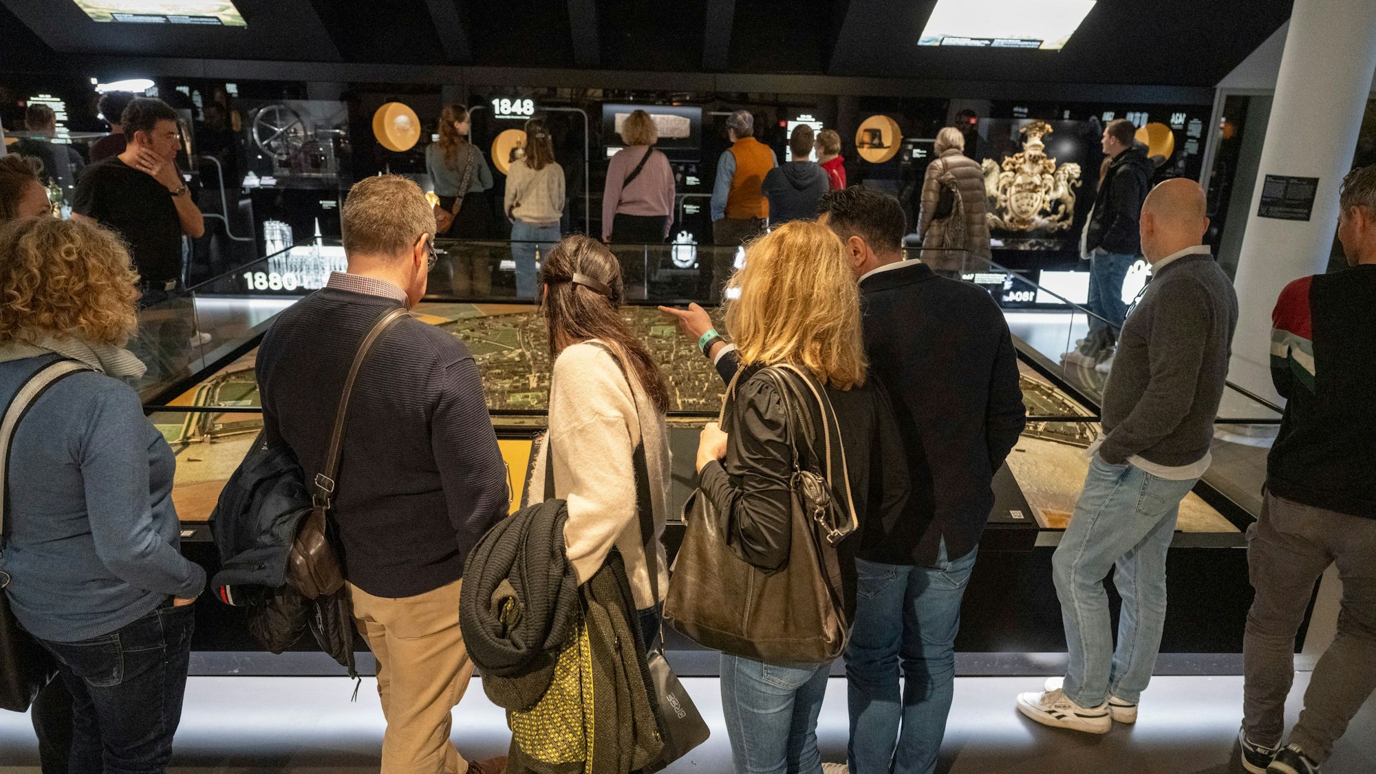 Das Kölnische Stadtmuseum während der Museumsnacht.