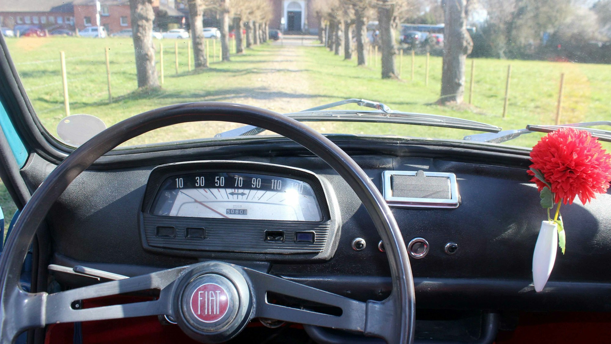 Innenausstattung des Fiat 500