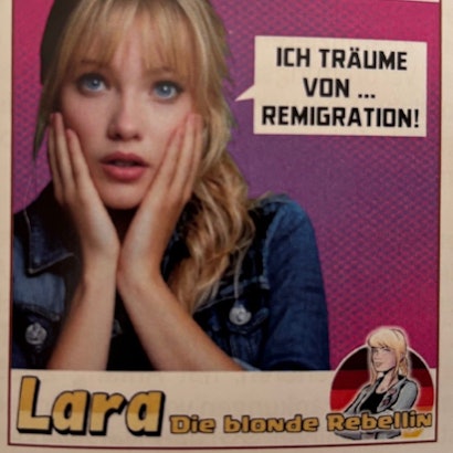 KI-Figur Lara verbreitet rechtsextreme Botschaften.