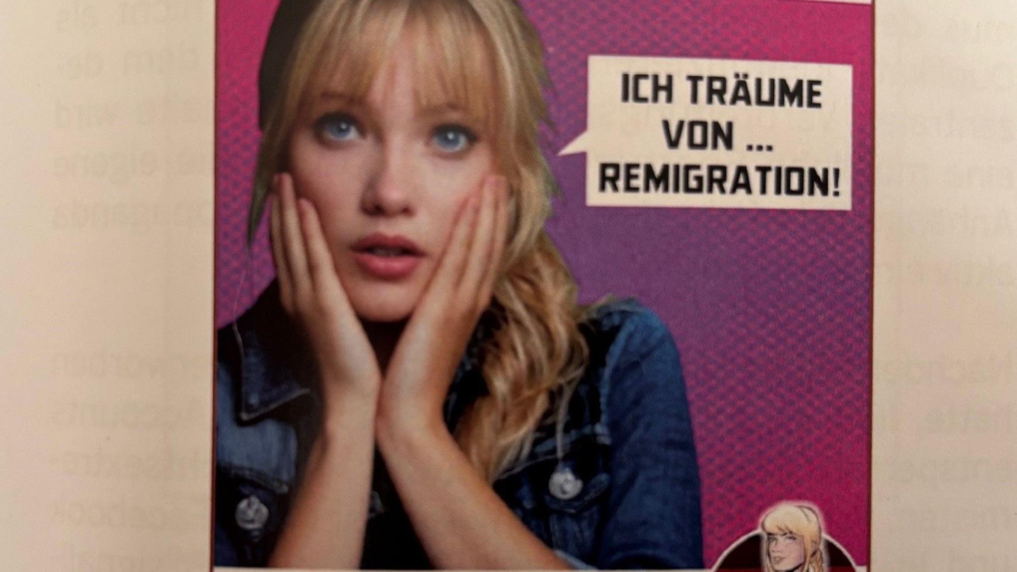KI-generiertes Bild zum rechten Stimmenfang