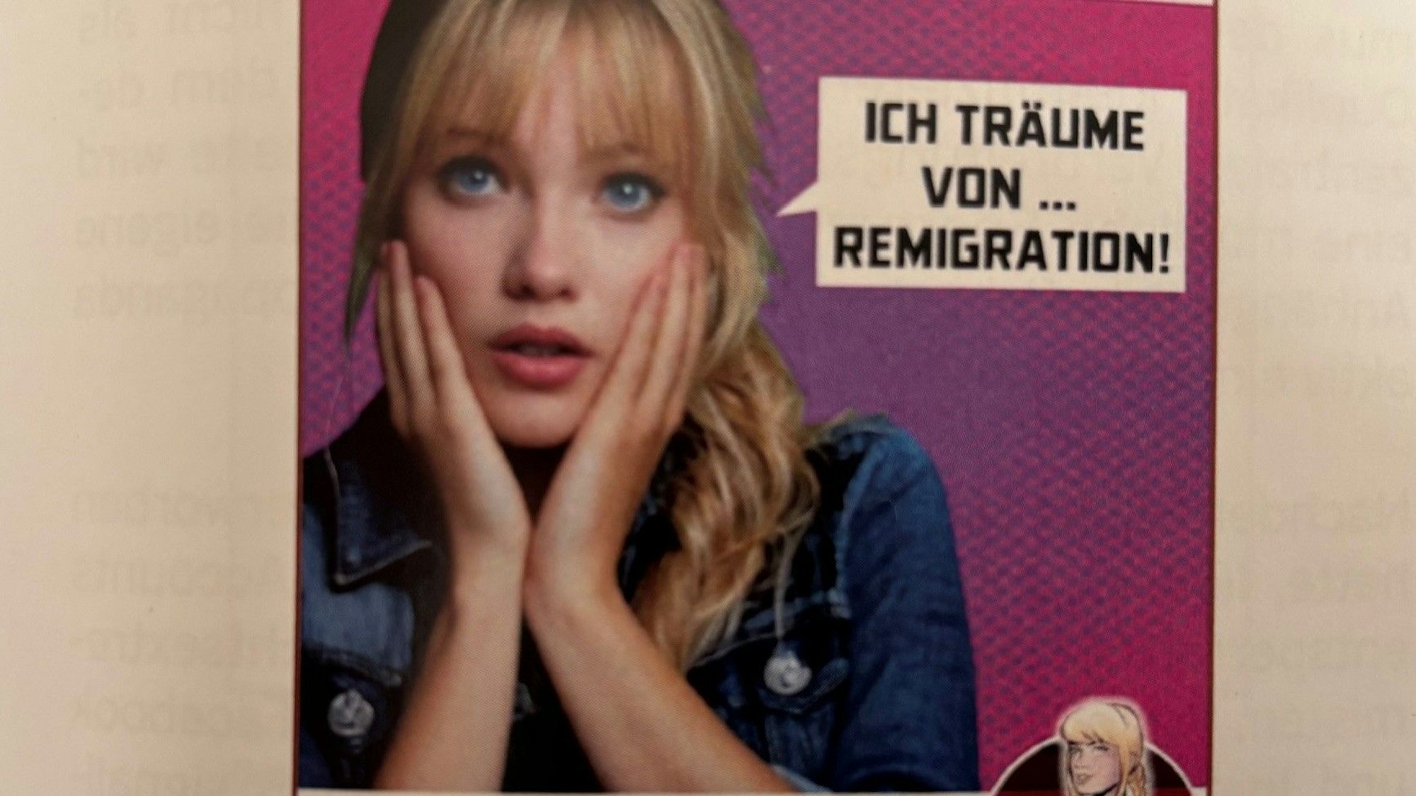 KI-generiertes Bild zum rechten Stimmenfang