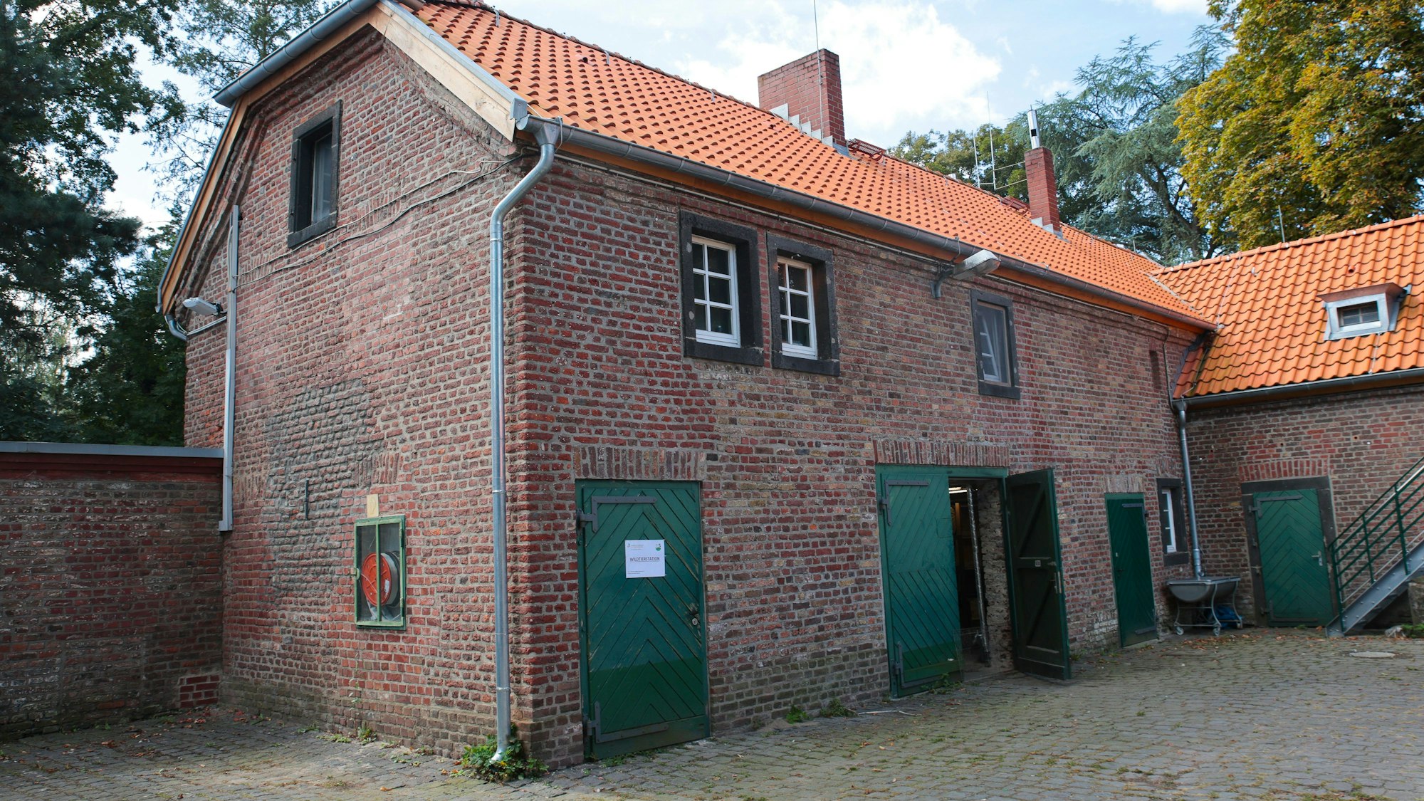 Die Wildtier-Auffangstation von Gut Leidenhausen. (Archivbild)