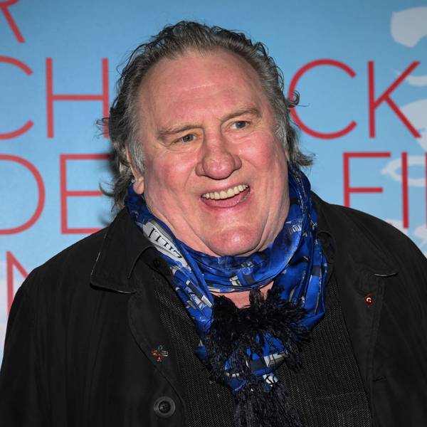 Der französische Schauspieler und Hauptdarsteller Gérard Depardieu bei der Premiere des Films „Der Geschmack der kleinen Dinge“ in Paris.