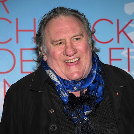 Der französische Schauspieler und Hauptdarsteller Gérard Depardieu bei der Premiere des Films „Der Geschmack der kleinen Dinge“ in Paris.