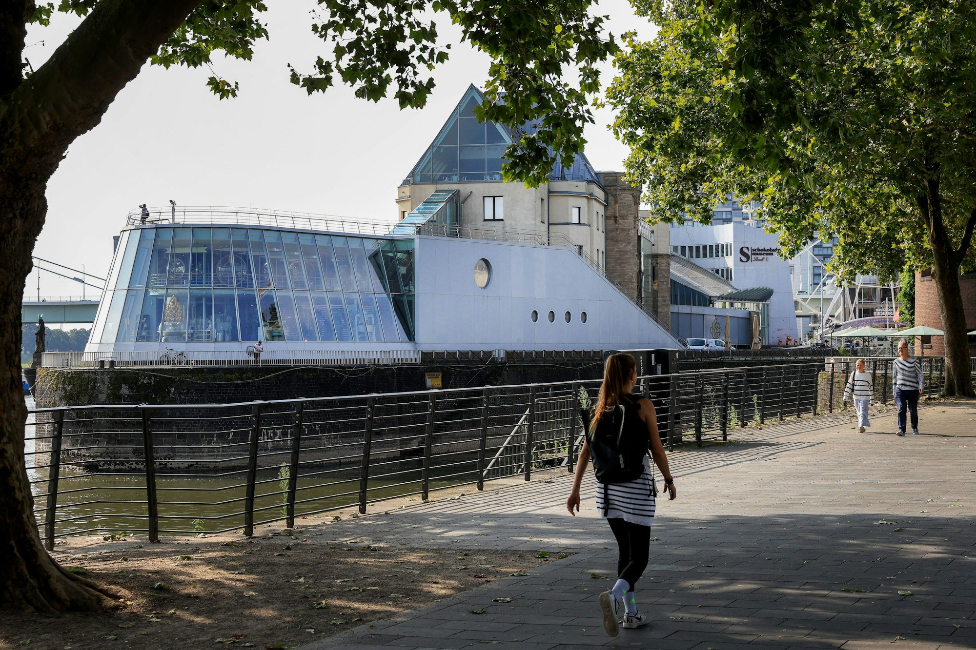 Das Schokoladenmuseum am Rhein in Köln.