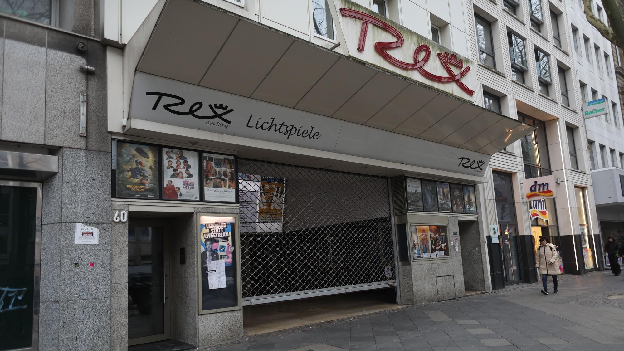 11.03.2025, Köln: Das Rex Kino auf den Ringen. Foto: Arton Krasniqi