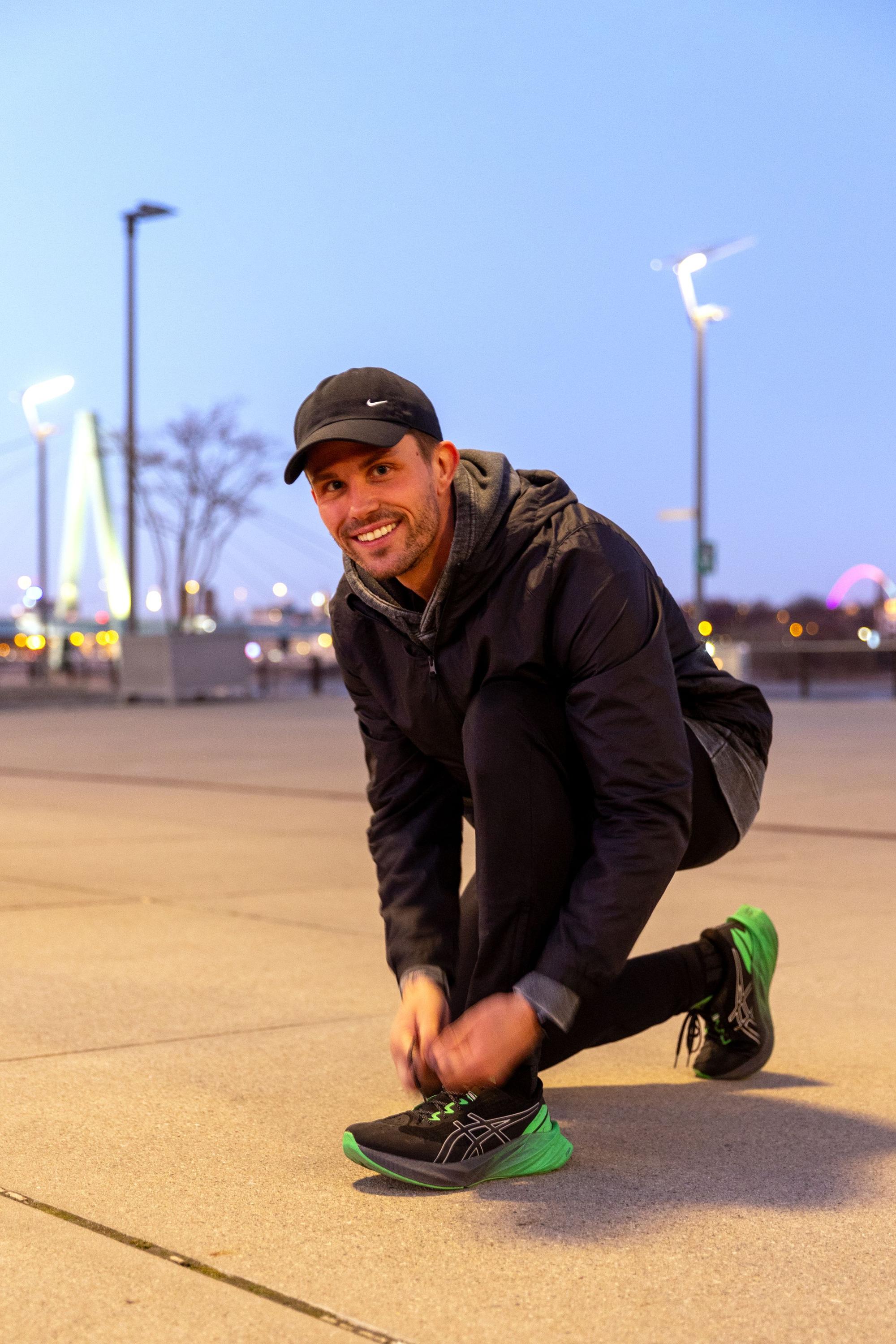 Marius Schürmann organisiert den Single-Lauftreff.
