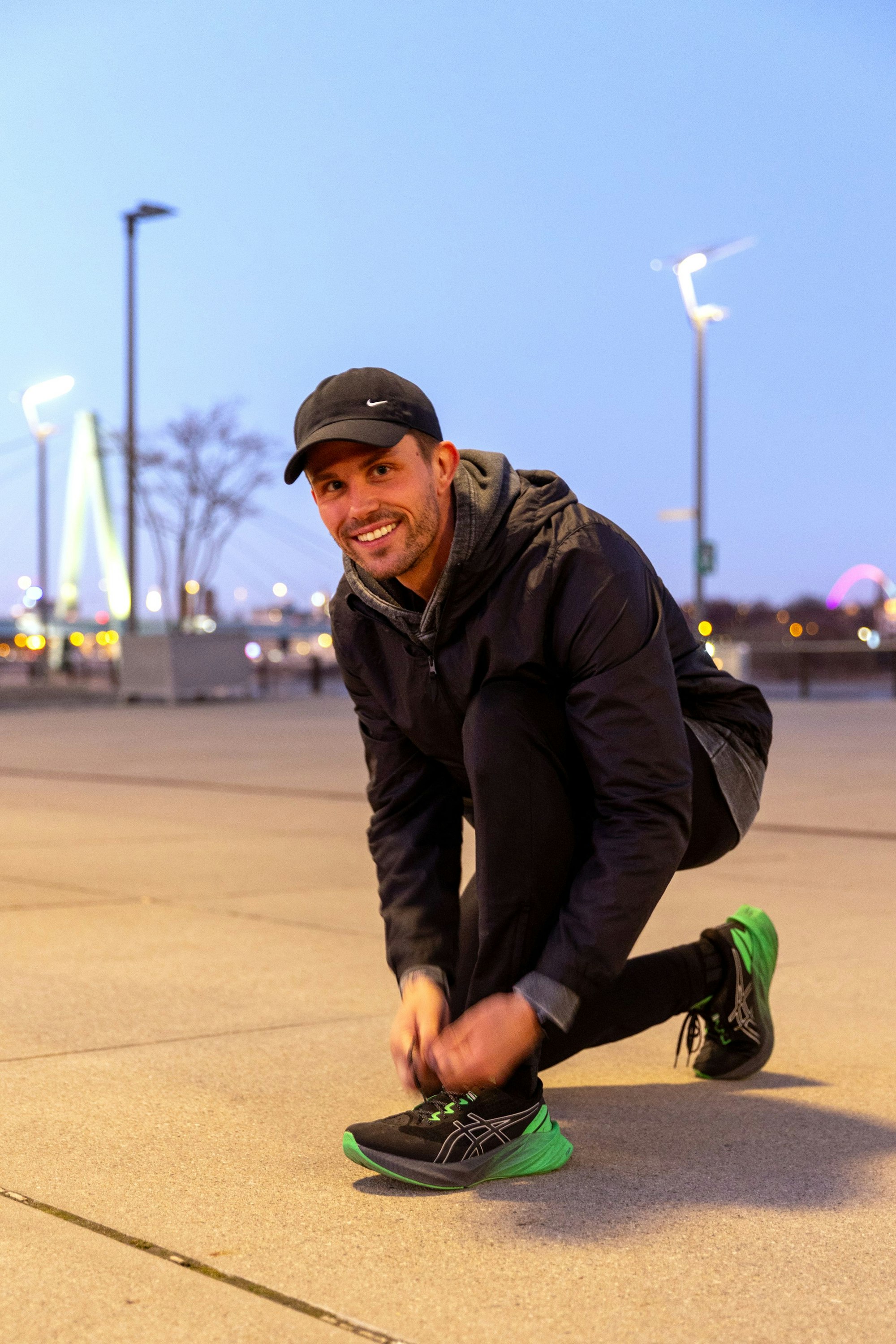 Marius Schürmann organisiert den Single-Lauftreff.