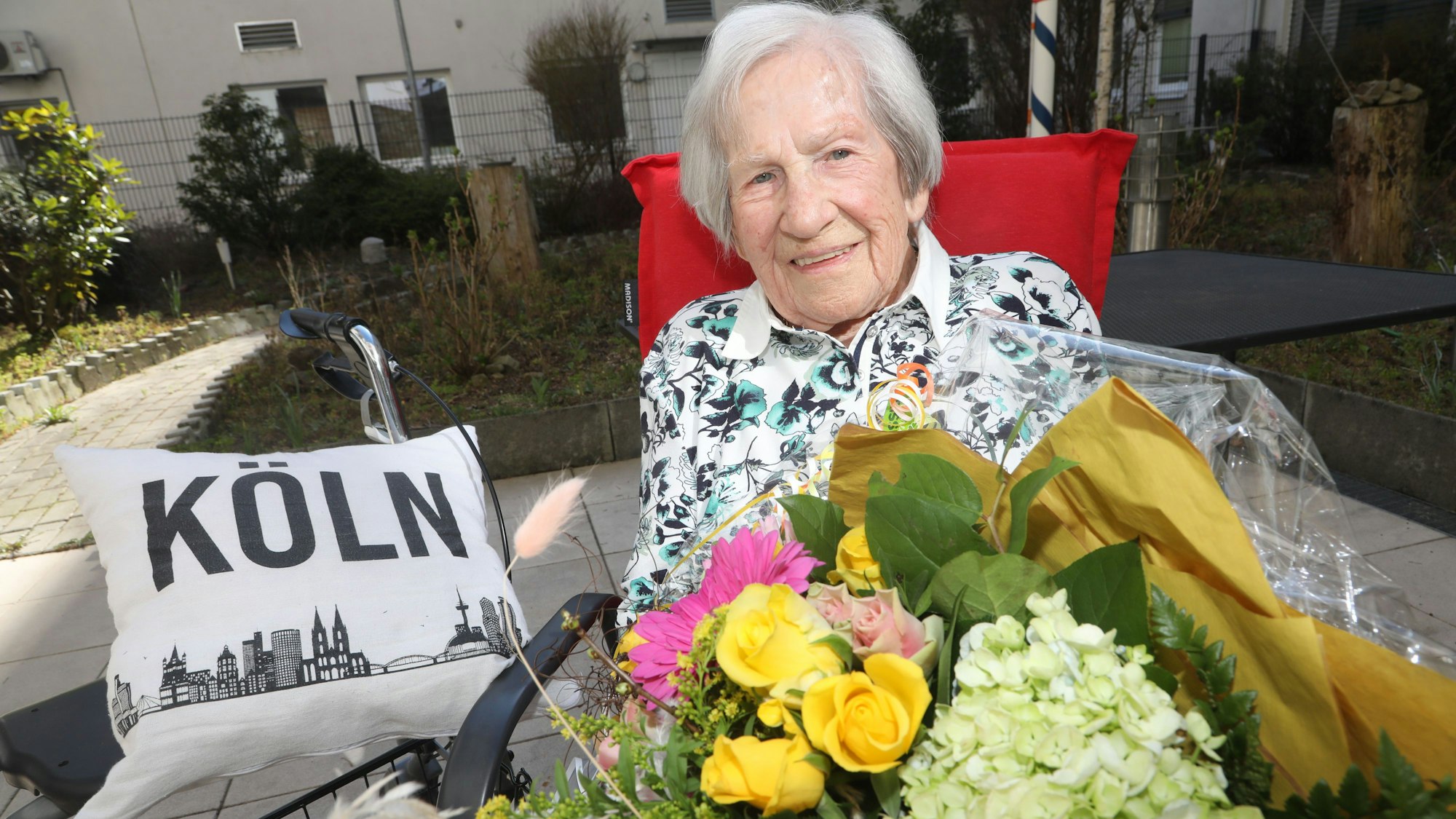 Die Kölnerin Gertrud Dietz aus Porz wird 103 Jahre alt.