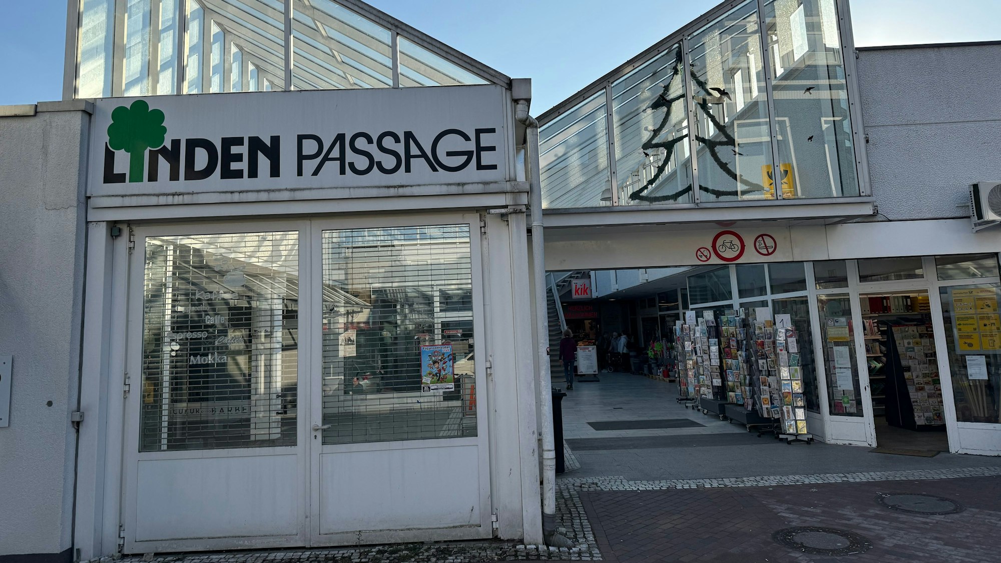 Die Lindenpassage in der Burscheider Innenstadt