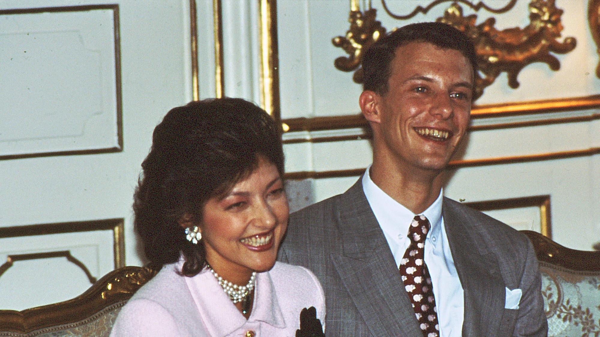 Prinzessin Alexandra und Prinz Joachim in glücklichen Zeiten.