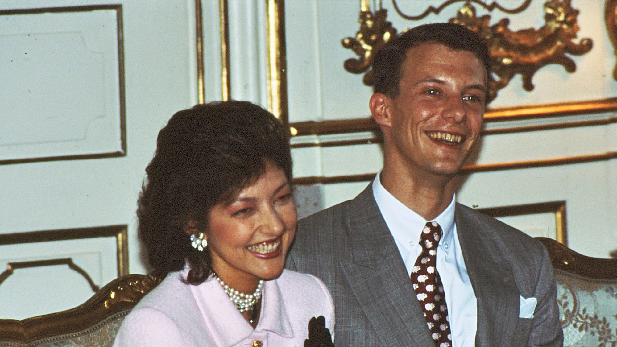 Prinzessin Alexandra und Prinz Joachim in glücklichen Zeiten.