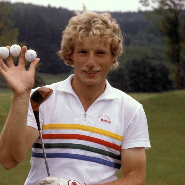 Bernhard Langer (Deutschland) hat beim Shooting drei Golfbälle in der Hand
Bernhard longer Germany has the Shooting Three Golf balls in the Hand