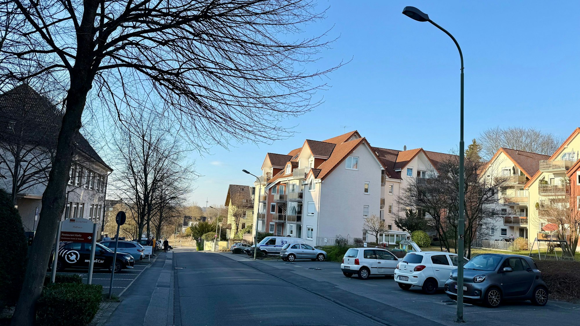 Straßenlaterne in Burscheid