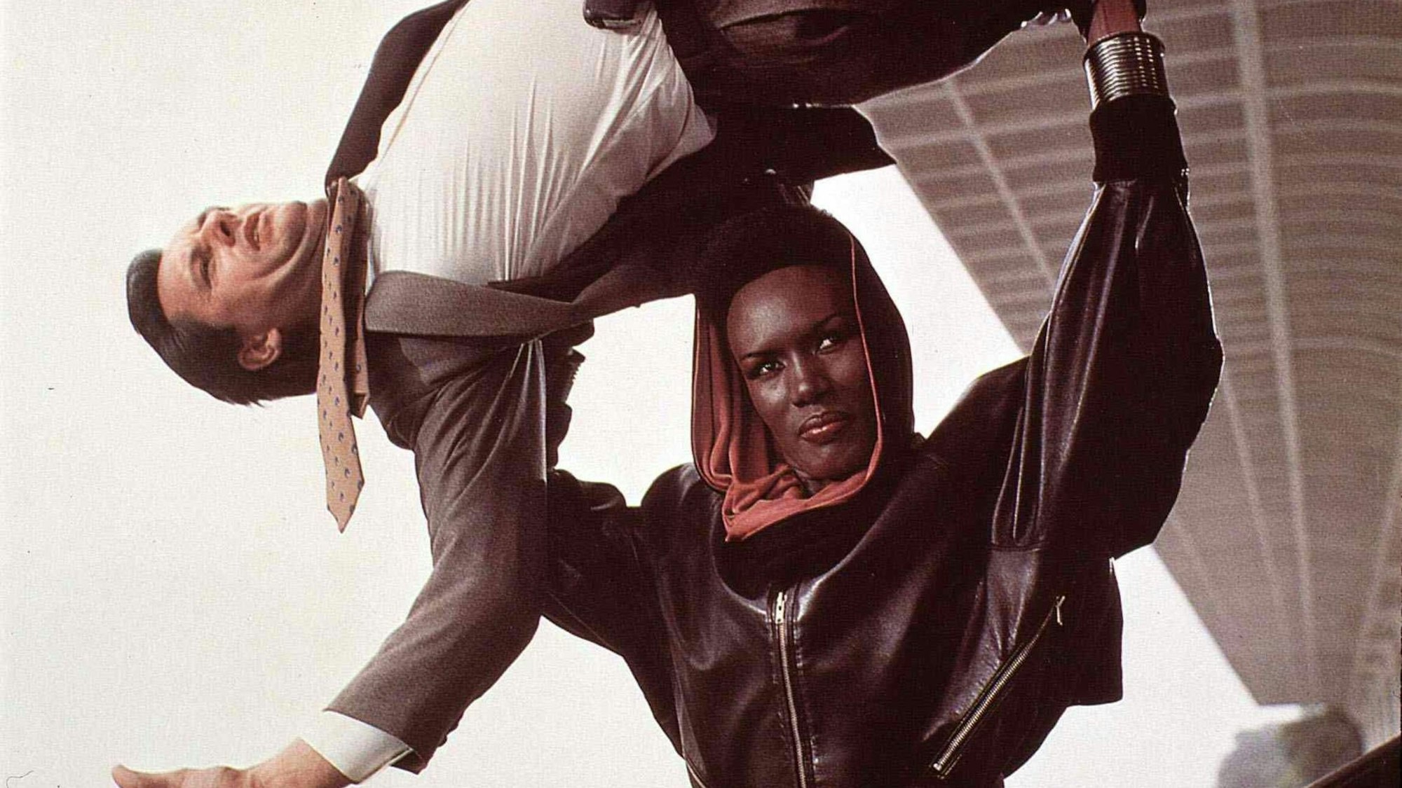 Grace Jones als May Day im James Bond-Klassiker „Im Angesicht des Todes“.