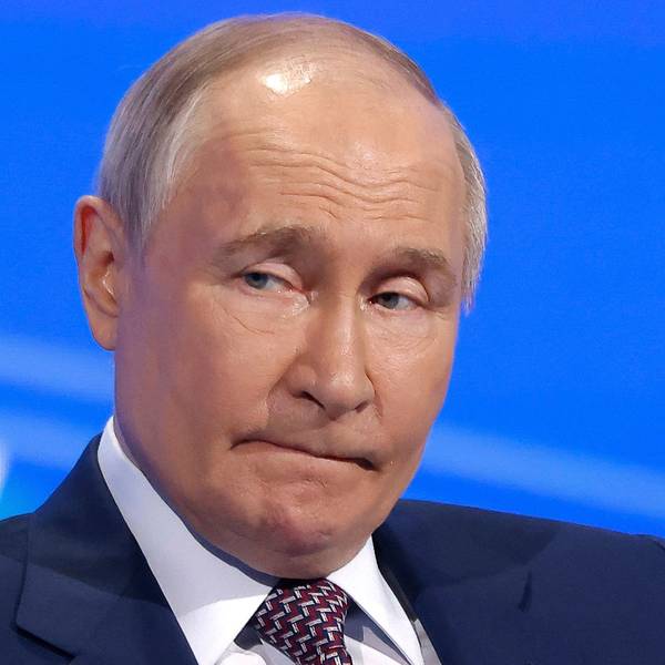 Der russische Diktator Wladimir Putin beim Jahreskongress der Russischen Union der Industriellen und Unternehmer in dieser Woche. (Archivbild)