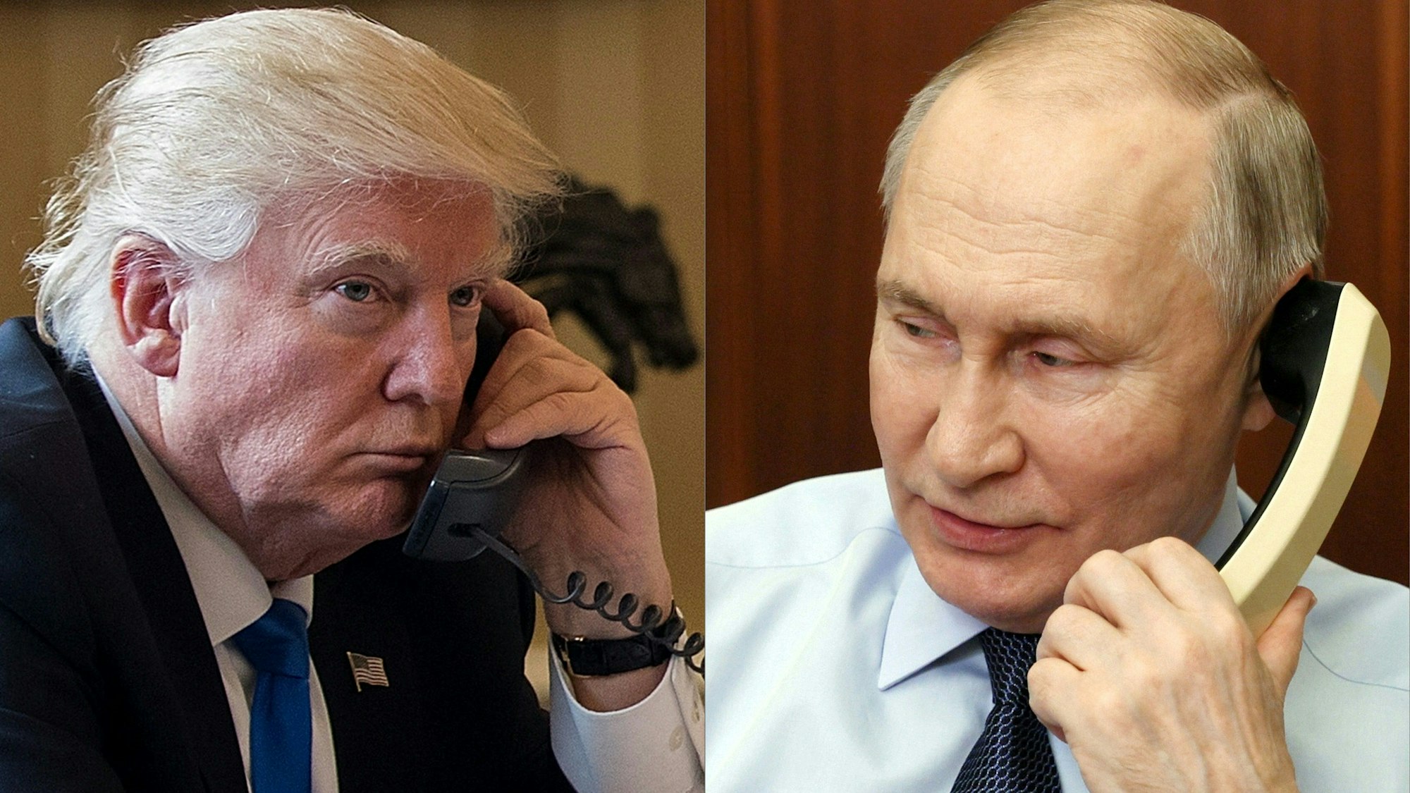 US-Präsident Donald Trump will am Montag erneut mit Kremlchef Wladimir Putin telefonieren. (Archivbild)