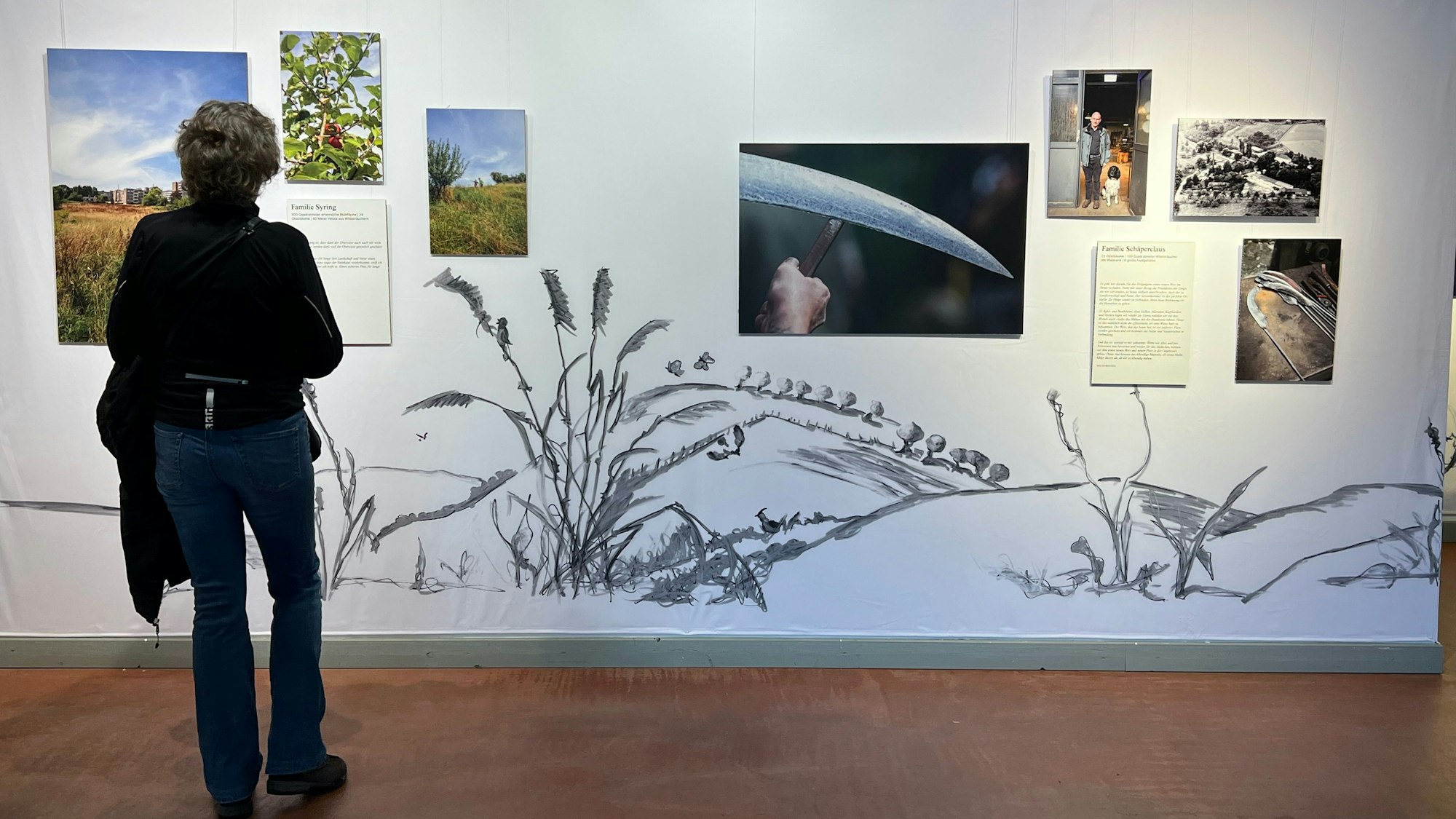 Am Sonntagmorgen fand im Freudenthaler Sensenhammers die Vernissage der Ausstellung des Projekts „LandschaftsHeldInnen“ statt.