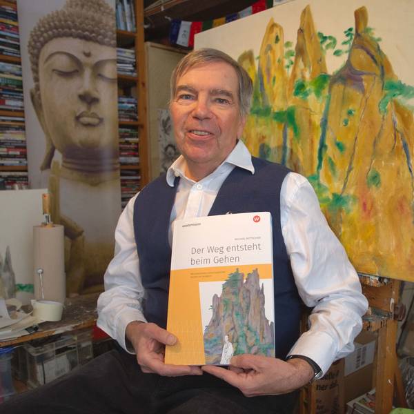 Das Foto zeigt Michael Wittschier, Experte für
daoistische Philosophie.