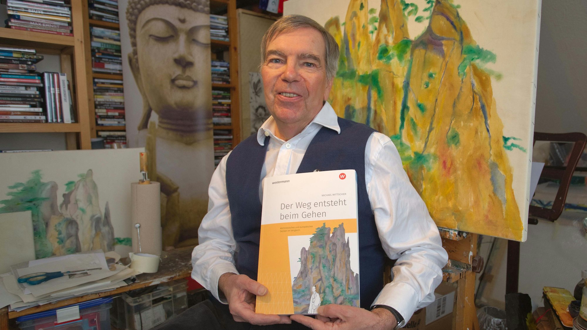 Das Foto zeigt Michael Wittschier, Experte für
daoistische Philosophie.