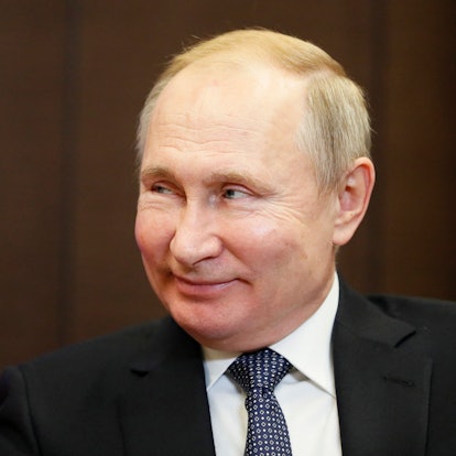 Gute Laune bei Wladimir Putin? Laut Angaben von Kreml-Insidern laufen die Gespräche mit Washington für Russland bisher nach Plan. (Archivbild)