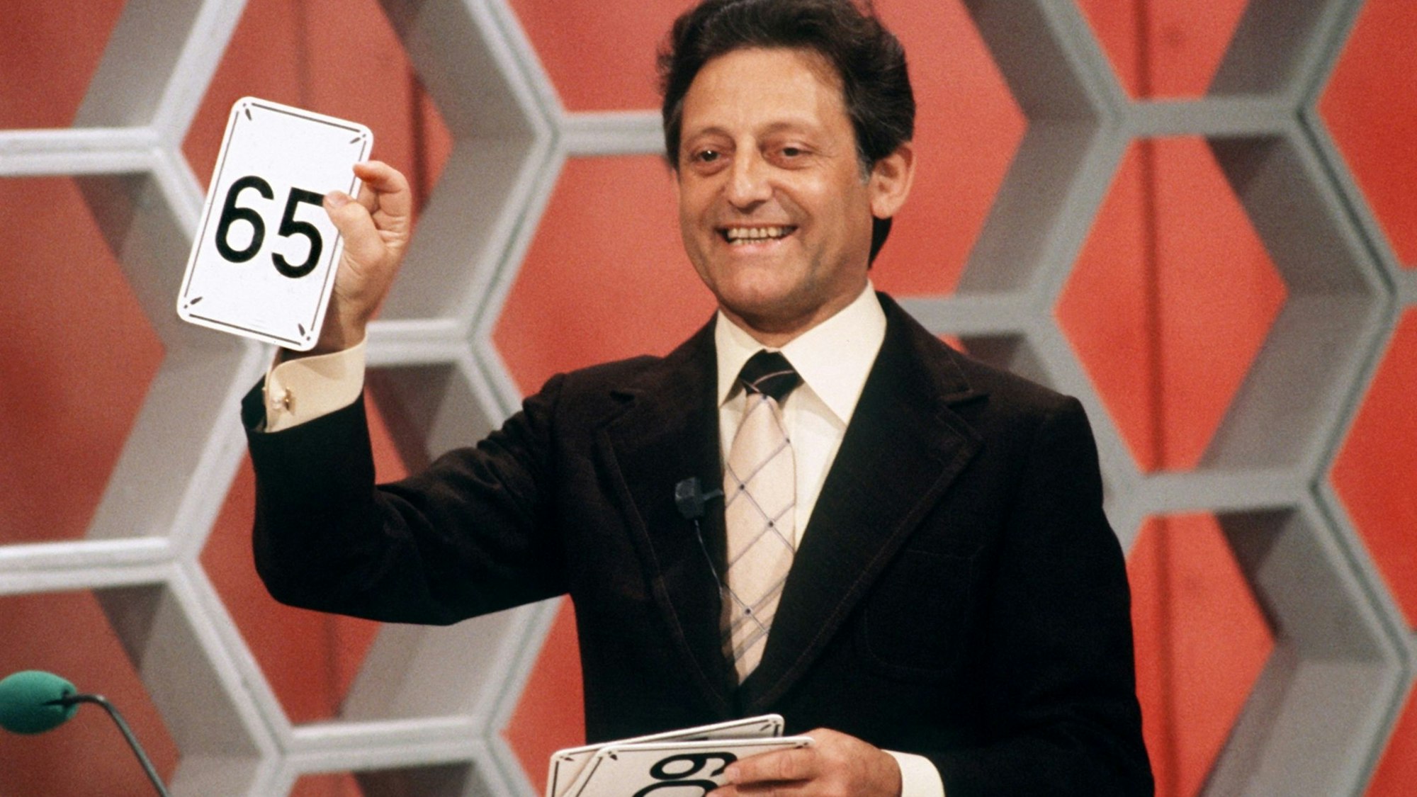 Hans Rosenthal während einer „Dalli-Dalli“-Sendung im Juni 1978.