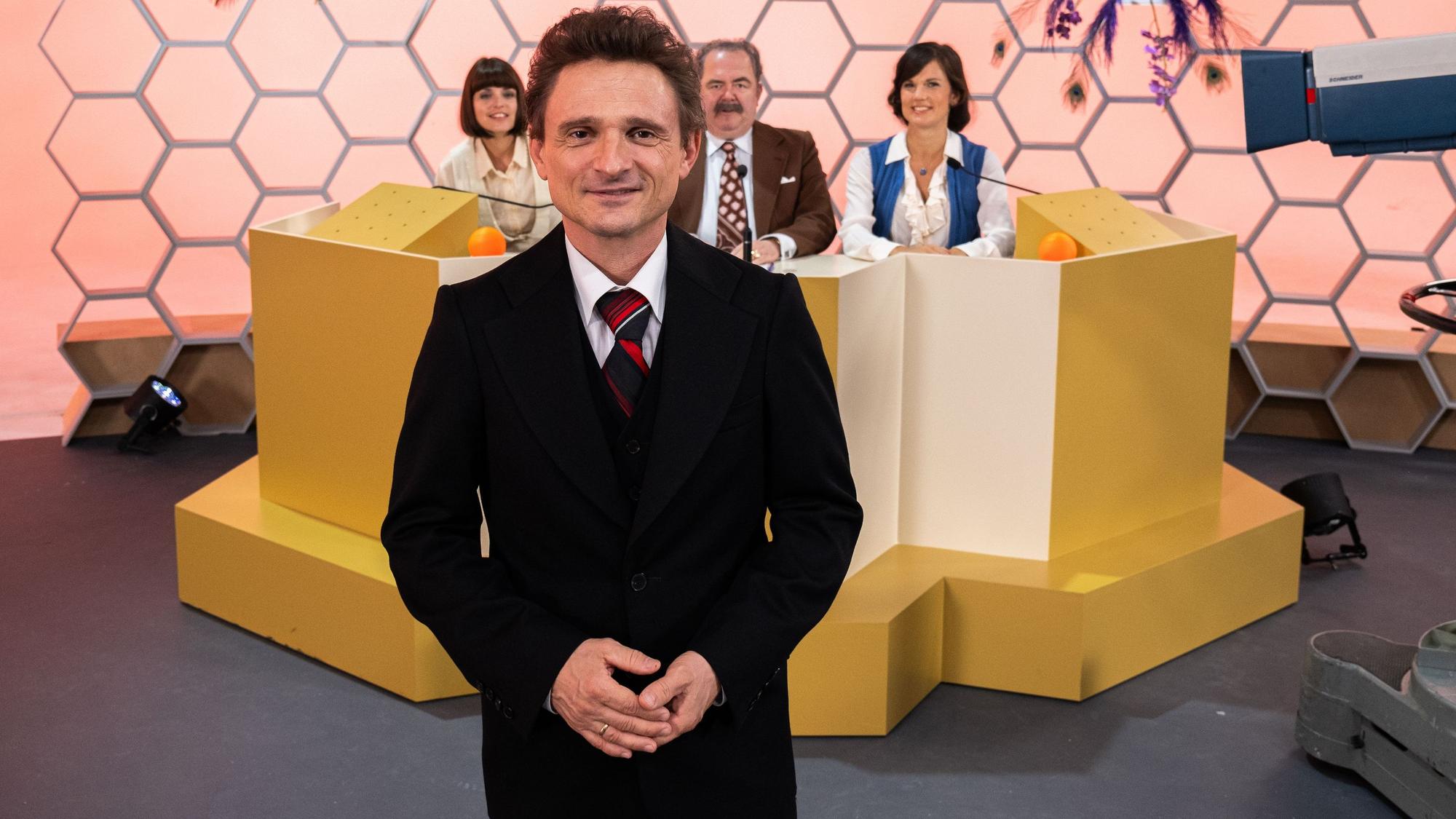 Florian Lukas als Hans Rosenthal in dem ZDF-Film.