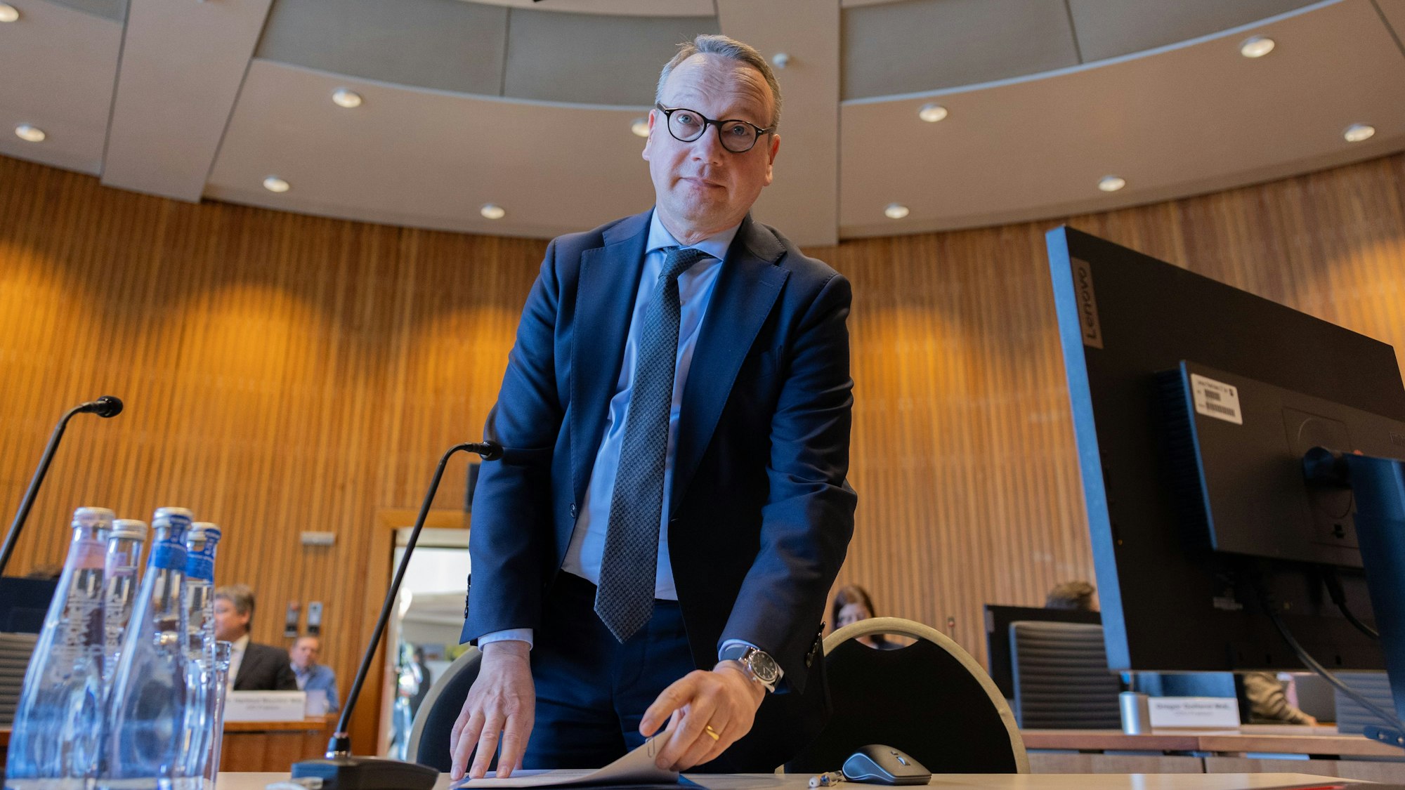 Benjamin Limbach (Bündnis 90/Die Grünen), Justizminister von Nordrhein-Westfalen, kommt im März 2025 zum Untersuchungsausschuss des Landtags zur Justizaffäre.