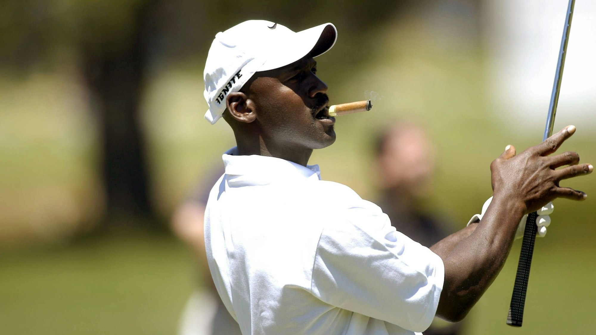 Auf den Golfplätzen dieser Welt zu Hause: NBA-Legende Michael Jordan.