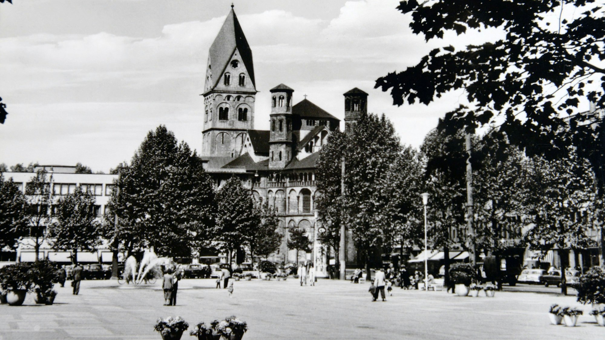 Der Neumarkt in Köln im Jahr 1957. Quelle: Archiv Dr. Ulrich Krings