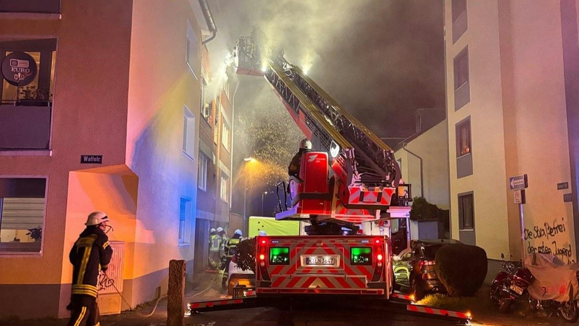 Feuer in Humbolt-Gremberg am 25.03.2025