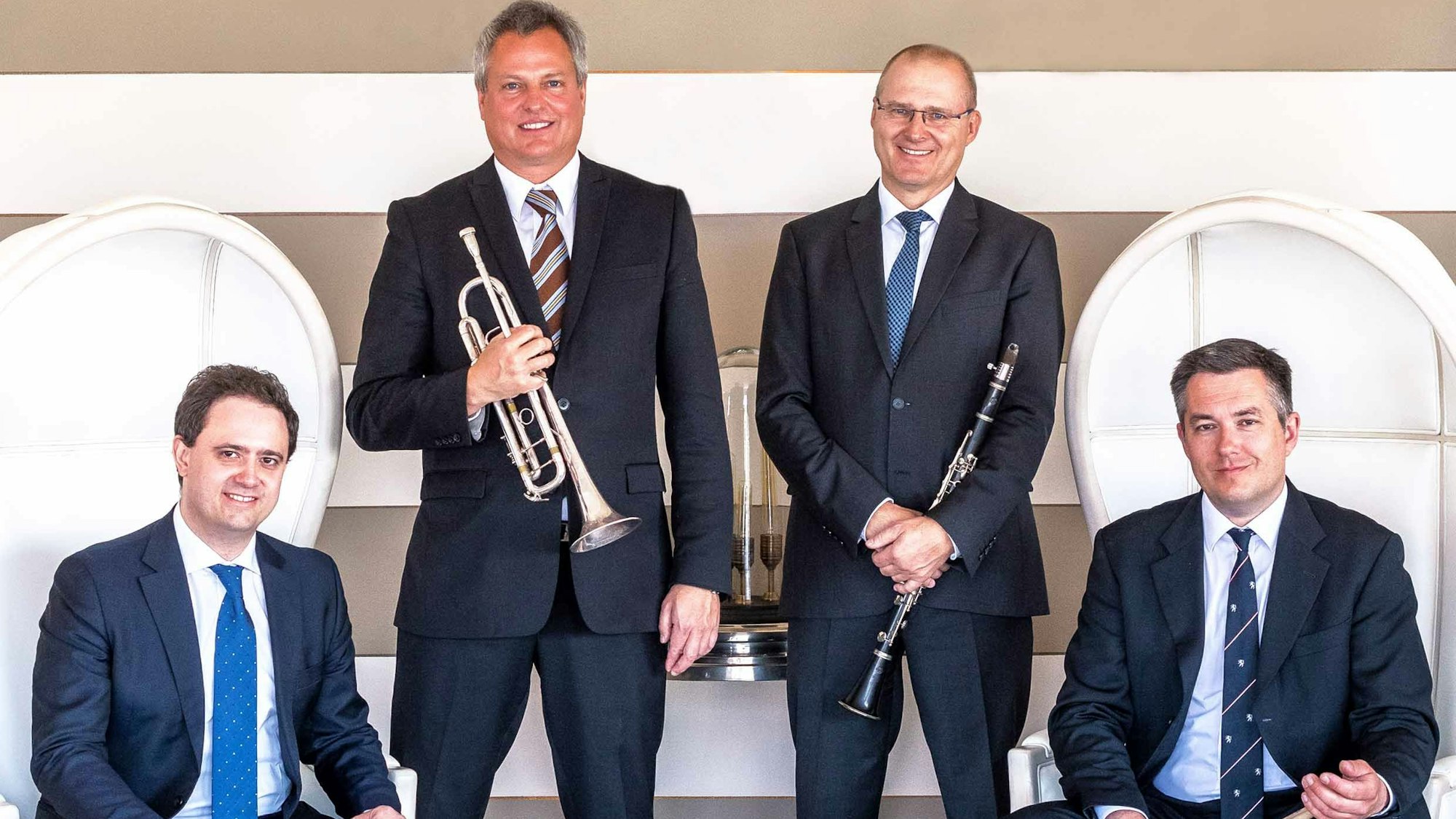Die „International Hot Jazz Band“ spielt in Burscheid.