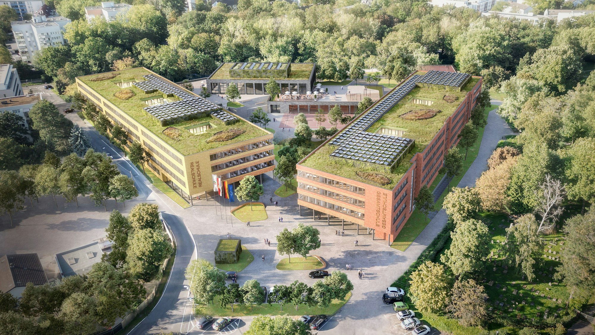 Neubau Realschule und Gesamtschule Im Hasental