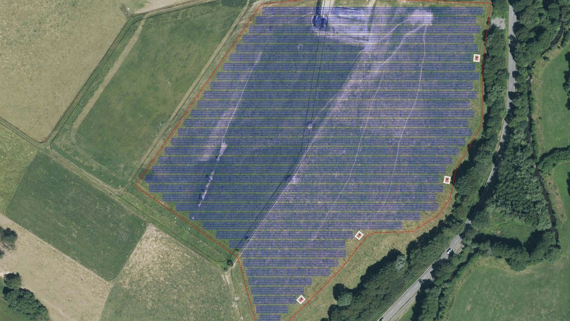 9,5 Hektar groß wird die erste Freiflächen-Photovoltaikanlage der Bürgerenergiegenossenschaft Rhein-Sieg.