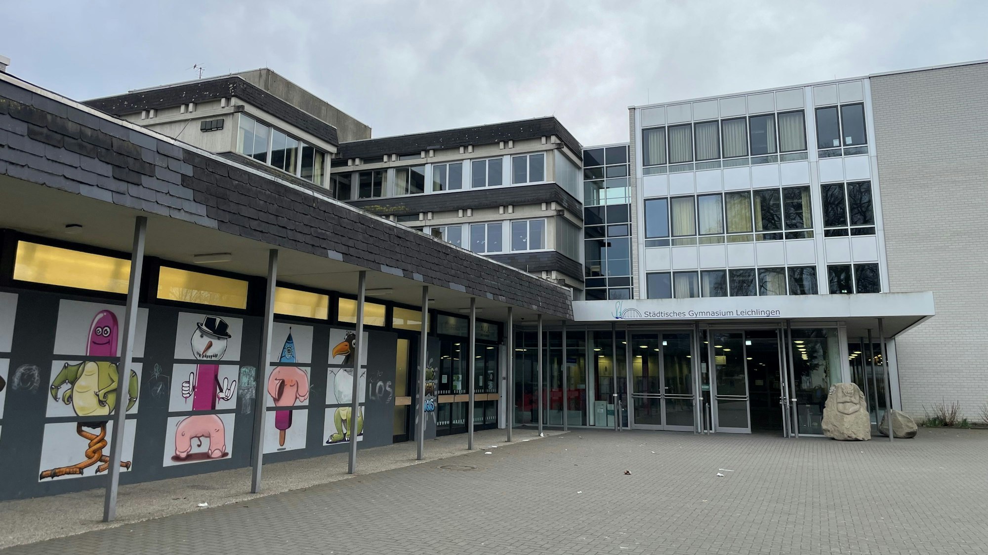 Das Gymnasium Leichlingen im Schulzentrum Am Hammer